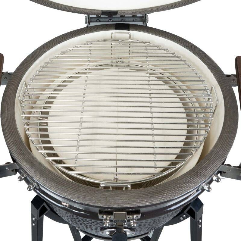 Grill węglowy Grizzly Grills 46 cm, czarny - GE101