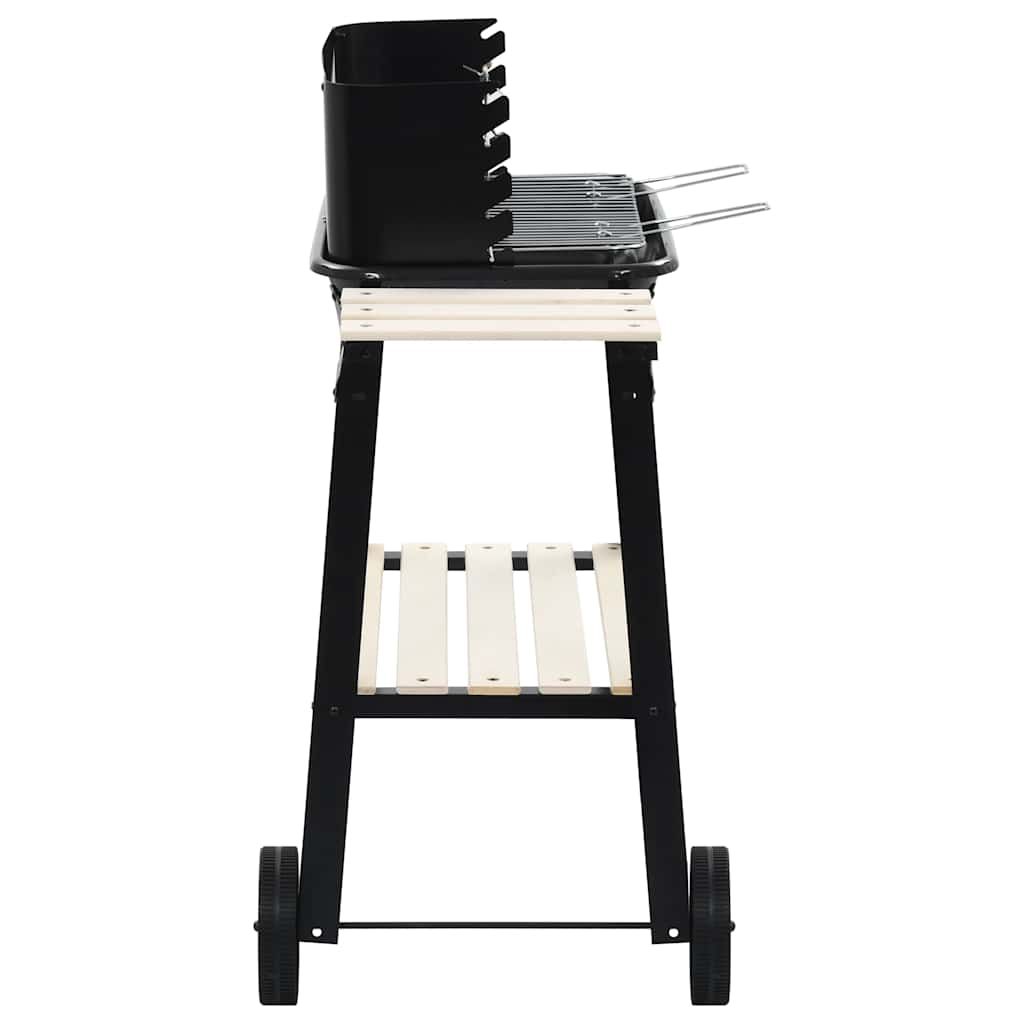VidaXL Charcoal Grill with Wheels