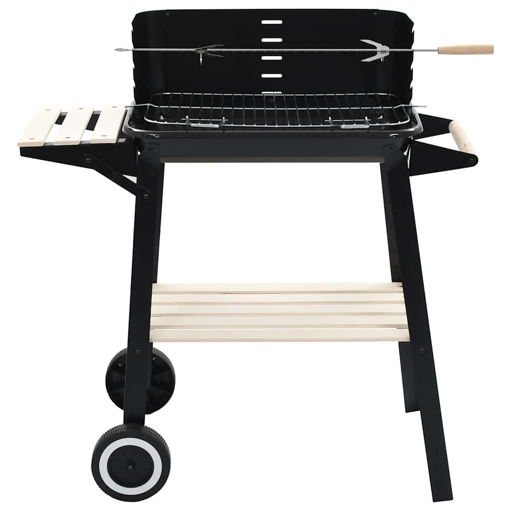 VidaXL Charcoal Grill with Wheels