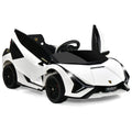 Licensed Electric Lamborghini with Suspension and Bluetooth