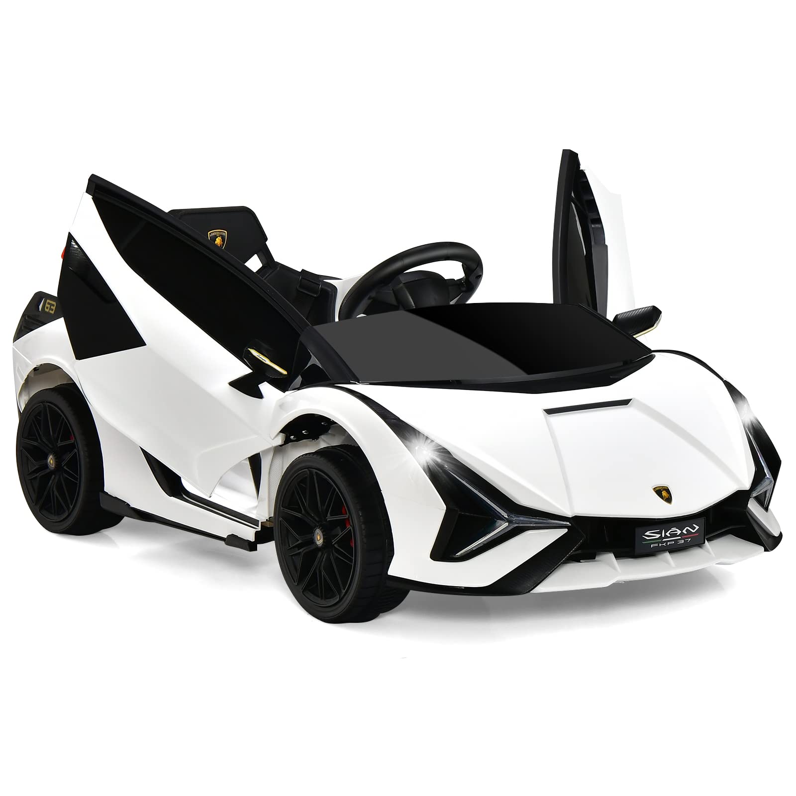 Licensed Electric Lamborghini with Suspension and Bluetooth