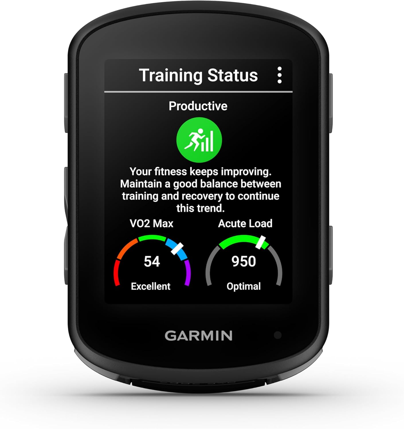 Garmin Edge 540, kompaktowy komputer rowerowy GPS ze sterowaniem przyciskami, ukierunkowanym, adaptacyjnym coachingiem, zaawansowaną nawigacją i wieloma innymi funkcjami