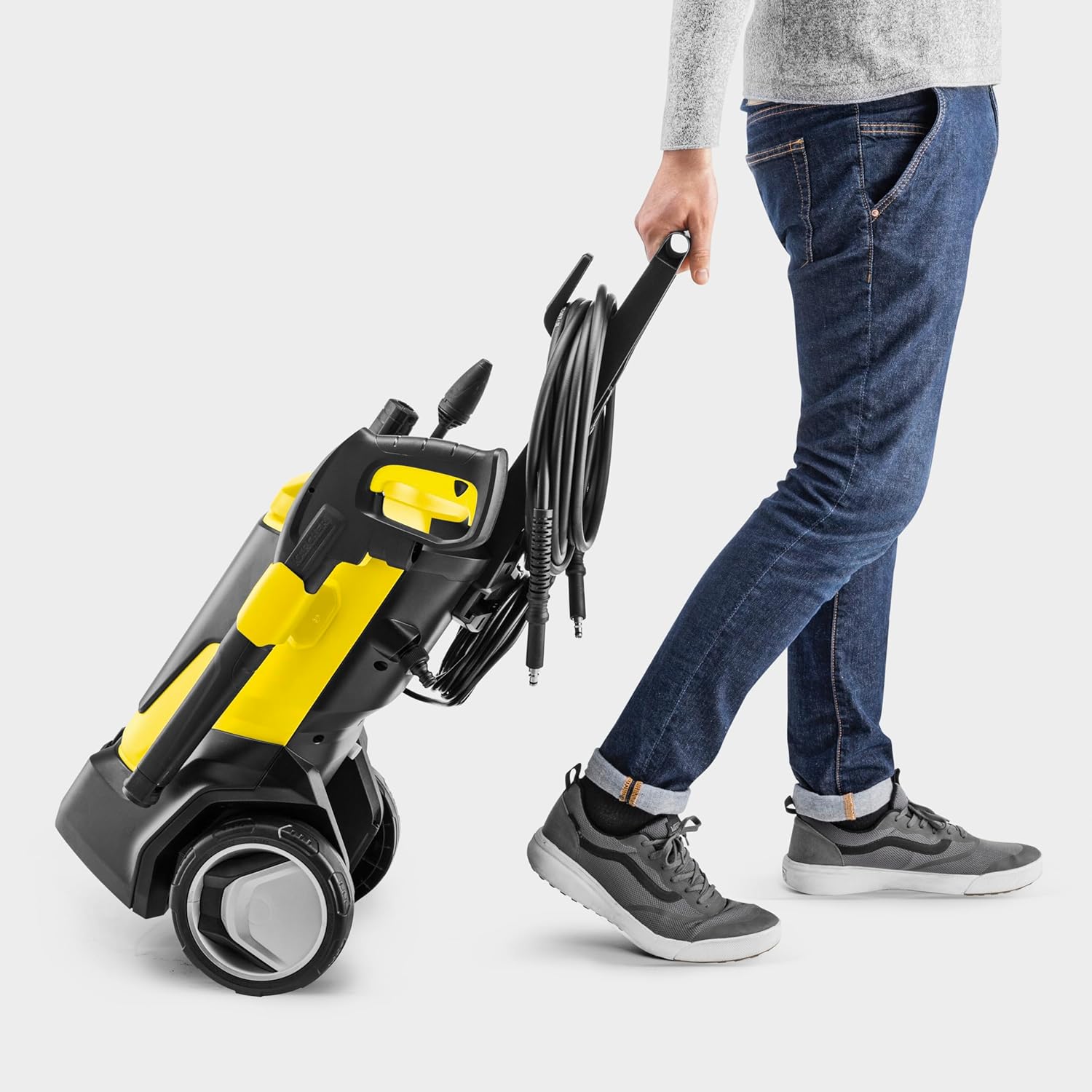 Myjka ciśnieniowa Kärcher K 7 Premium Smart Control Flex Home, ciśnienie: 180 barów, przepływ: 600 l/h, wydajność: 60 m²/h, filtr wody, waga: 18 kg, wąż elastyczny, lanca wielostrumieniowa