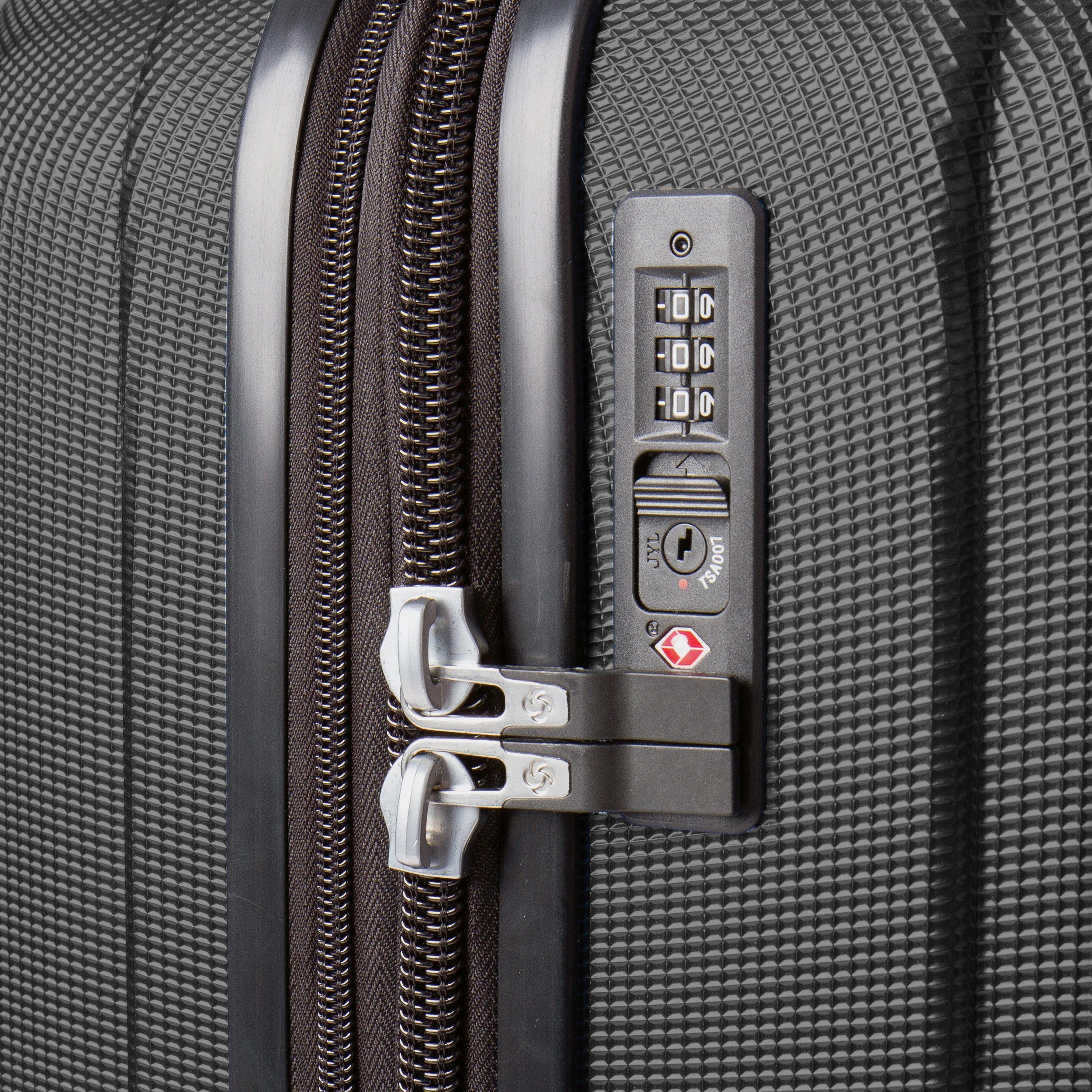 2026 Samsonite Omni 3.0 - Juego de maletas expandibles con ruedas de 2 piezas (equipaje de mano y mediano)