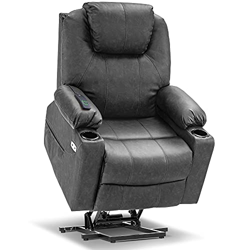 Mcombo electric armchair with massage function and USB charging