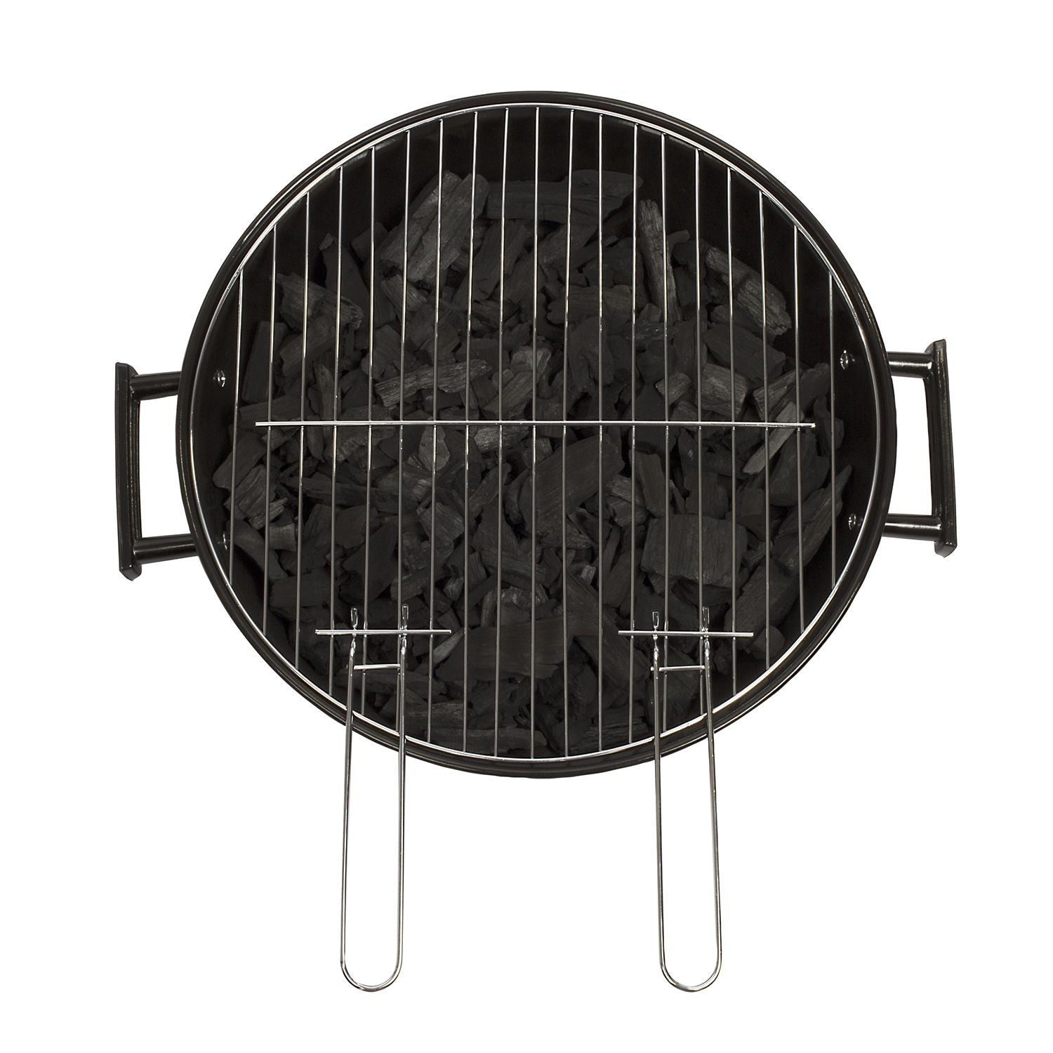 Grill węglowy Livoo 41 cm, czerwono-czarny - Doc172r