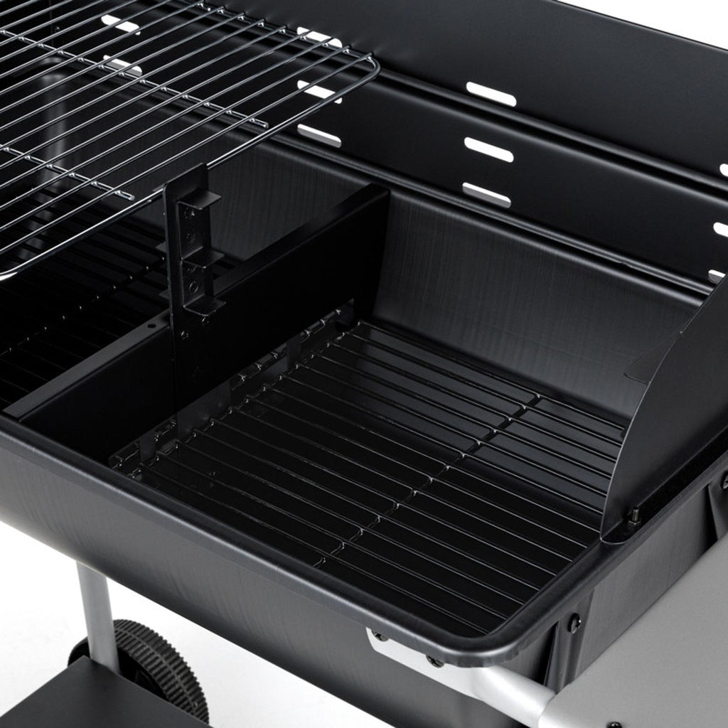 Giant charcoal grill