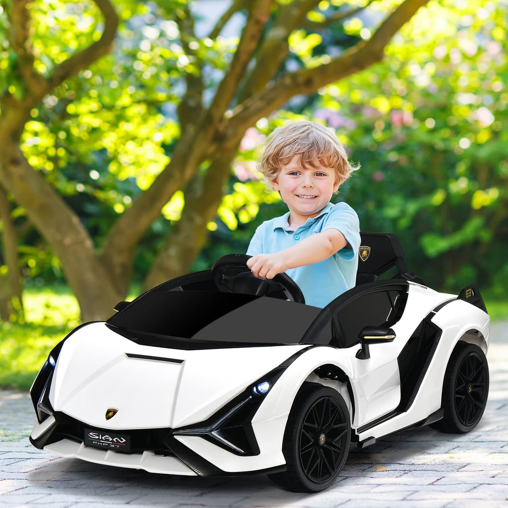Licensed Electric Lamborghini with Suspension and Bluetooth