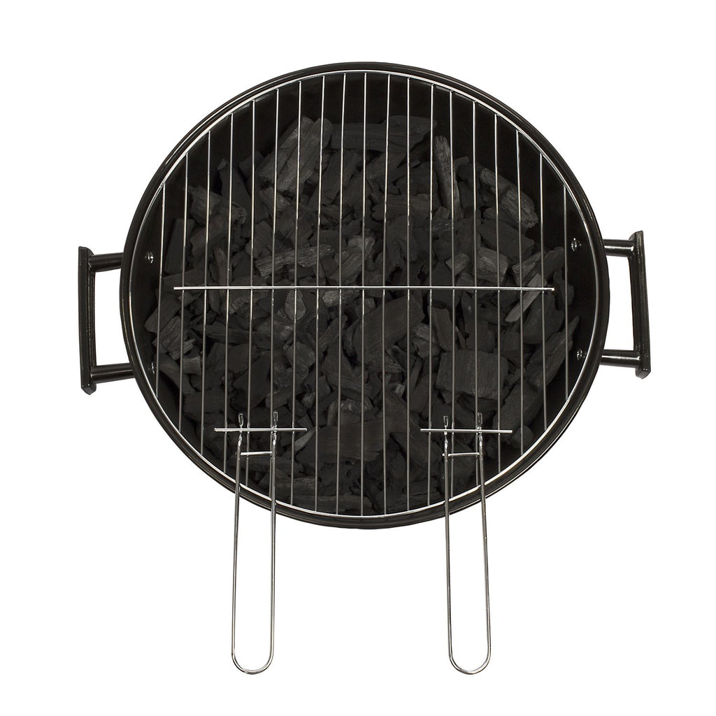 Livoo grill węglowy 41 cm zielono-czarny - Doc172ve