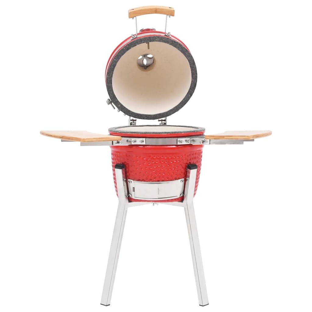 Grill ceramiczny Kamado Vidaxl, średnica 76 cm