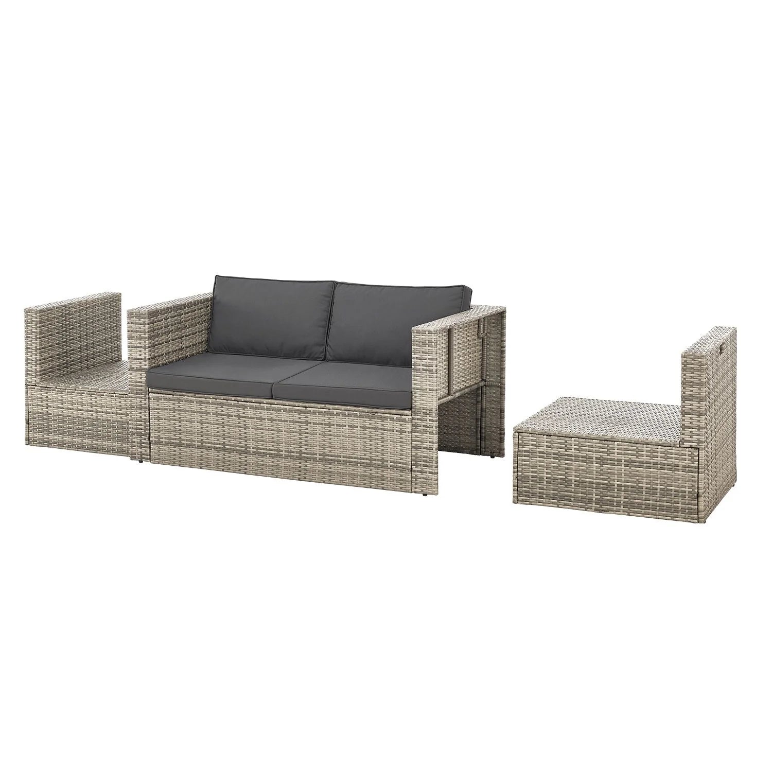 Zestaw ogrodowy Salou Poly Rattan 2025