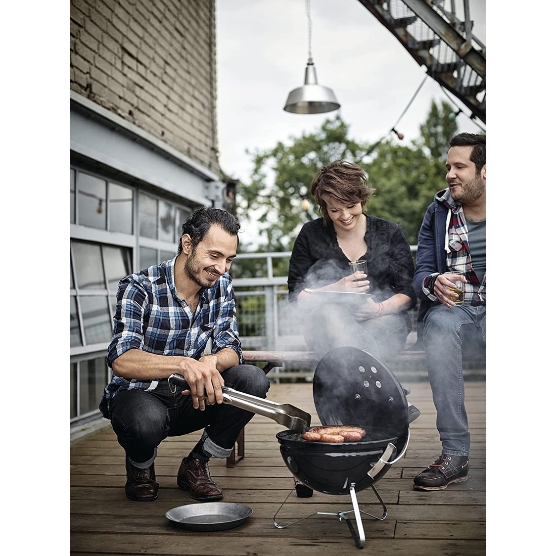 Barbacoa De Carbón Smokey Joe® Premium, 37 Cm