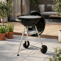 Barbacoa de Carbón Weber Compact Kettle, 47 cm + 3 Kg de briquetas