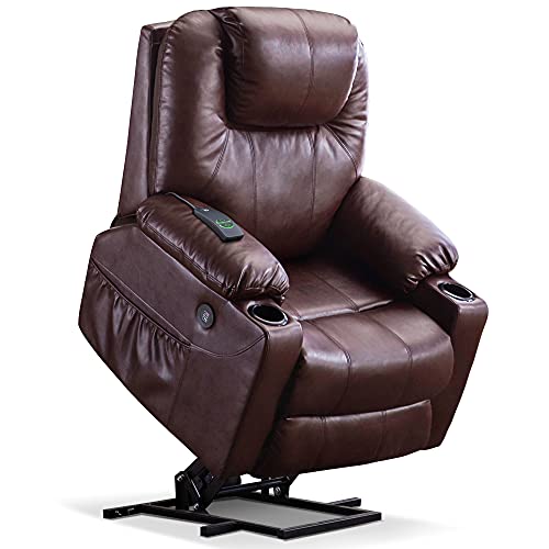 Mcombo electric armchair with massage function and USB charging