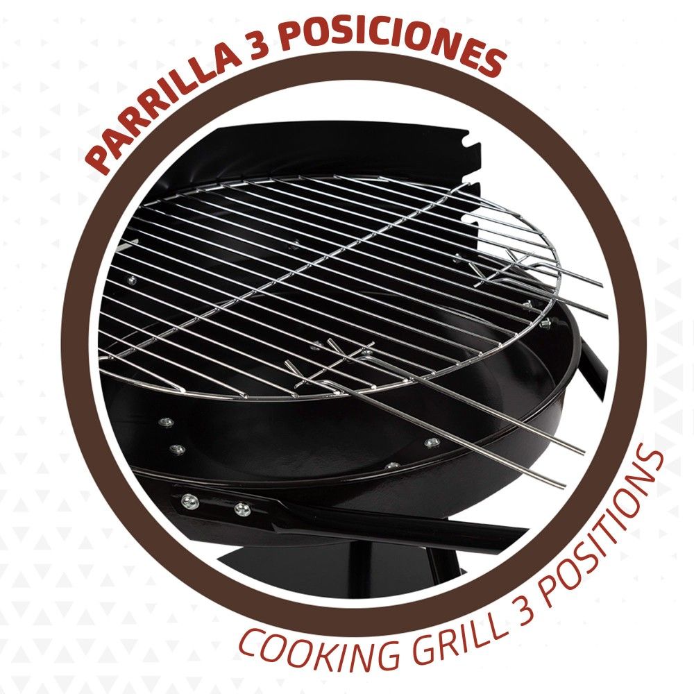 Aktywny przenośny grill węglowy