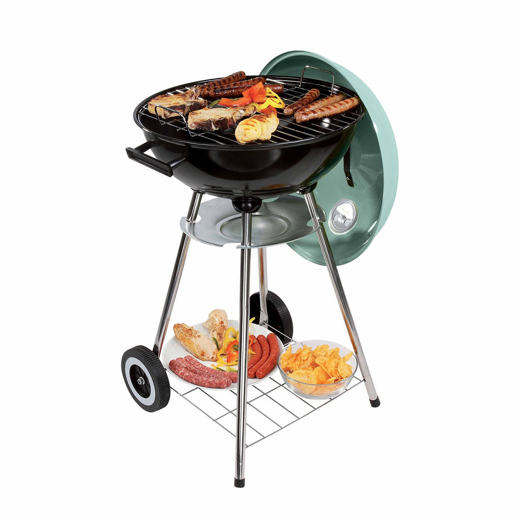 Livoo grill węglowy 41 cm zielono-czarny - Doc172ve