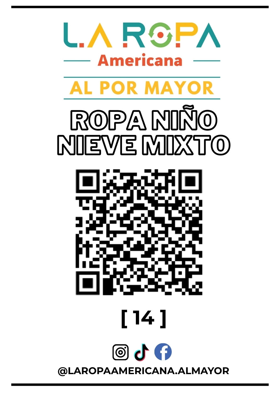 LOTE ROPA DE NIEVE NI?O MIXTO 20KG PRIMERA (14) | ODZIEŻ AMERYKAŃSKA HURTOWNIA