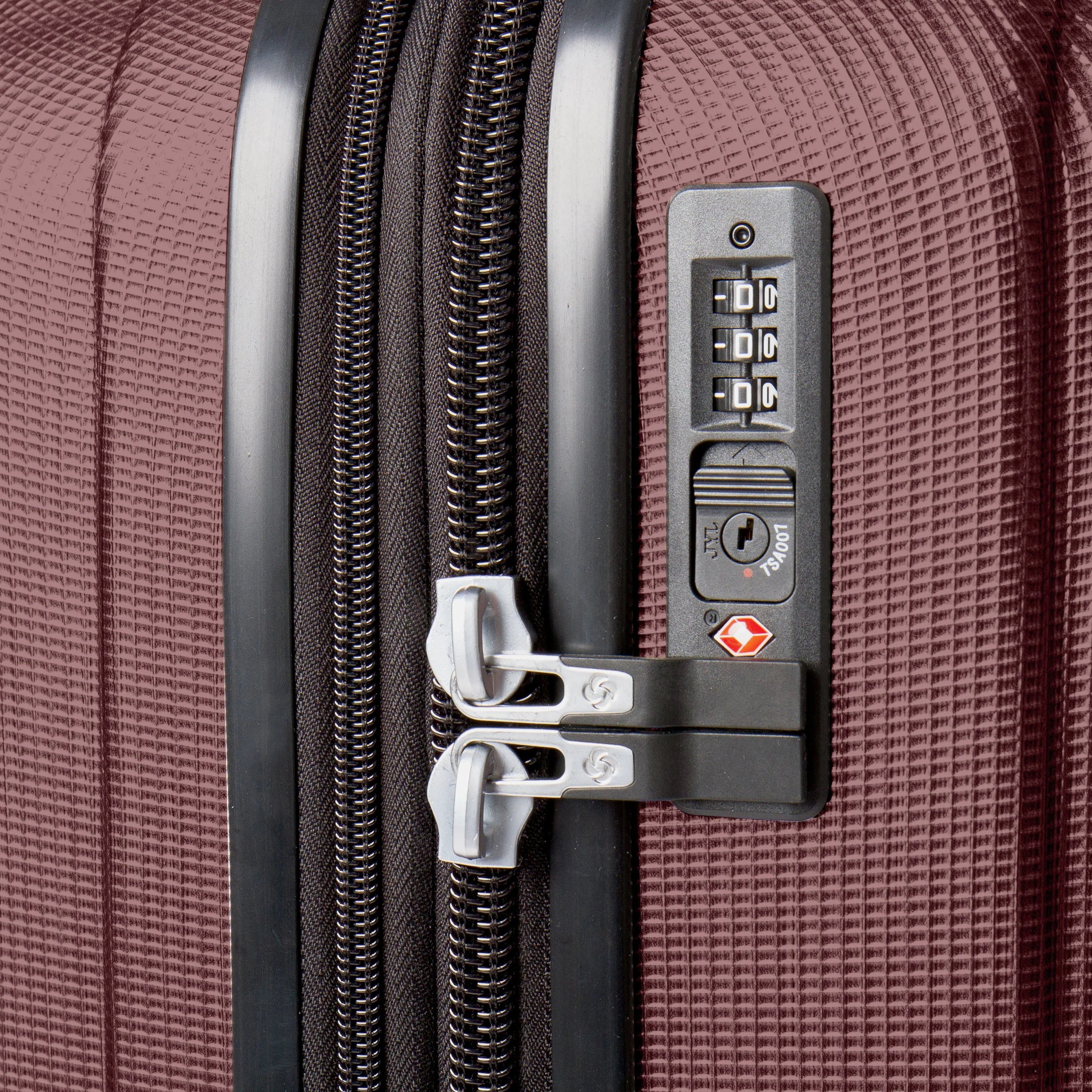 2025 Samsonite Omni 3.0 – 2-częściowy zestaw walizek na kółkach z możliwością rozszerzenia (bagaż podręczny i średni)