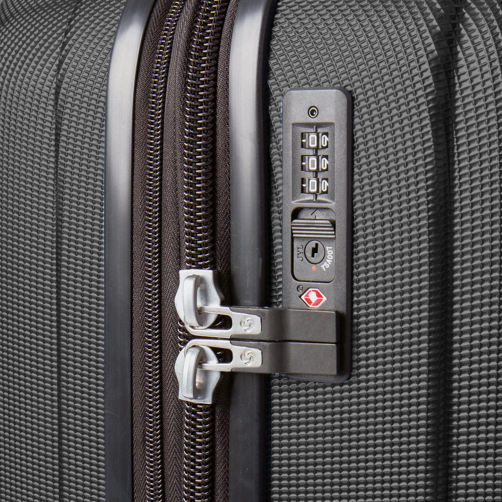 2025 Samsonite Omni 3.0 – 2-częściowy zestaw walizek na kółkach z możliwością rozszerzenia (bagaż podręczny i średni)