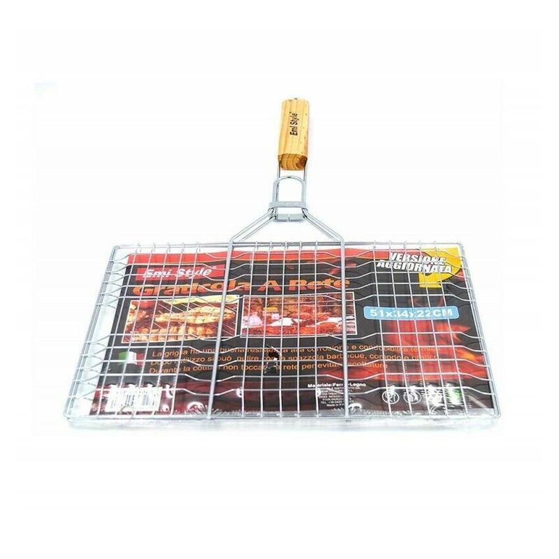 Parrilla Para Asar Comida En Barbacoa Parrillera 60x40x30cm