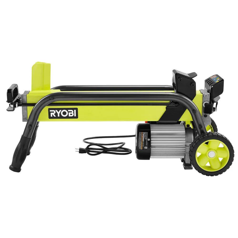 2025 RYOBI RYAC490 5-tonowa, 15-amperowa, elektryczna łuparka do drewna