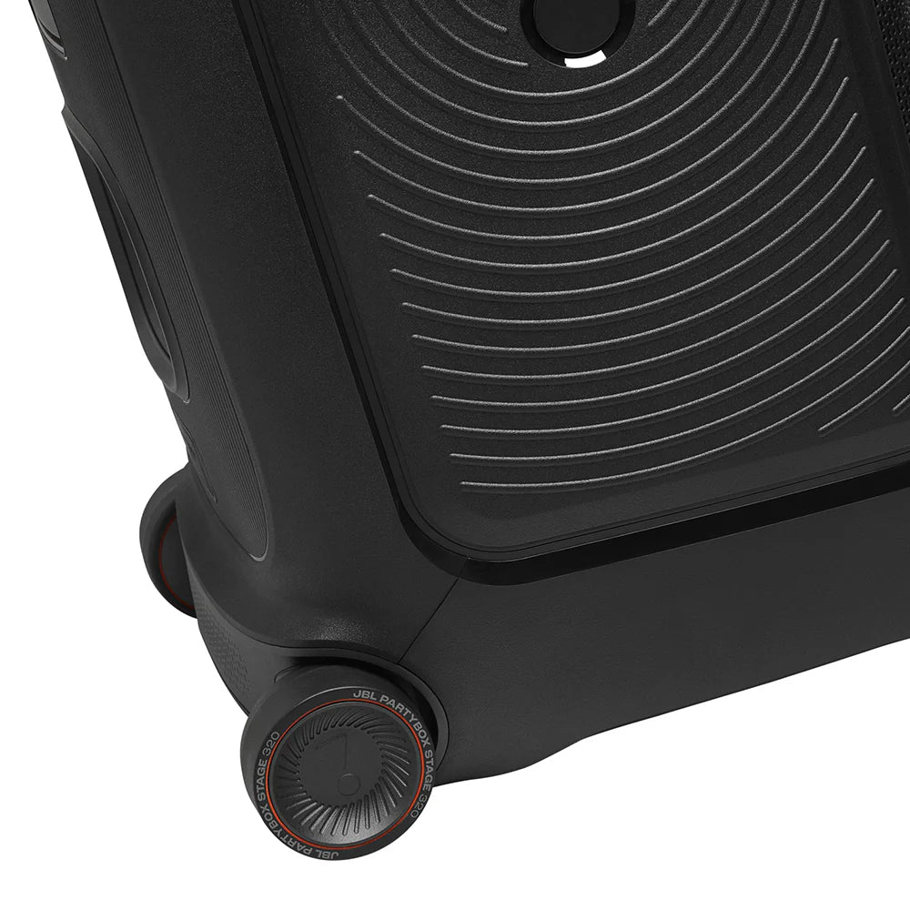 2026 JBL PartyBox Stage 320 Altavoz Bluetooth portátil para fiestas – Negro