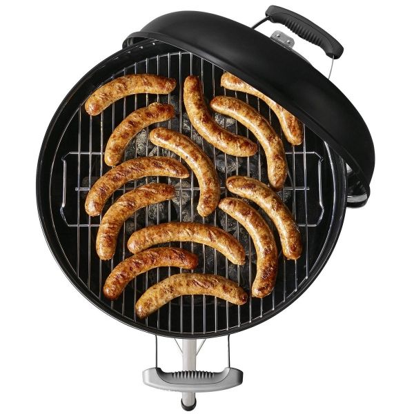Grill węglowy Weber Bar-b Kettle z kółkami, stal chromowana (91 x 47 x 58 cm)