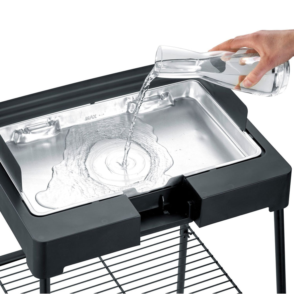 Grill ze stojakiem, czarny, 2200 W, Severin PG 8566