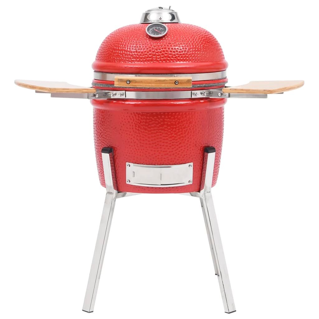 Vidaxl Ceramiczny grill wędzarniczy Kamado 81 cm