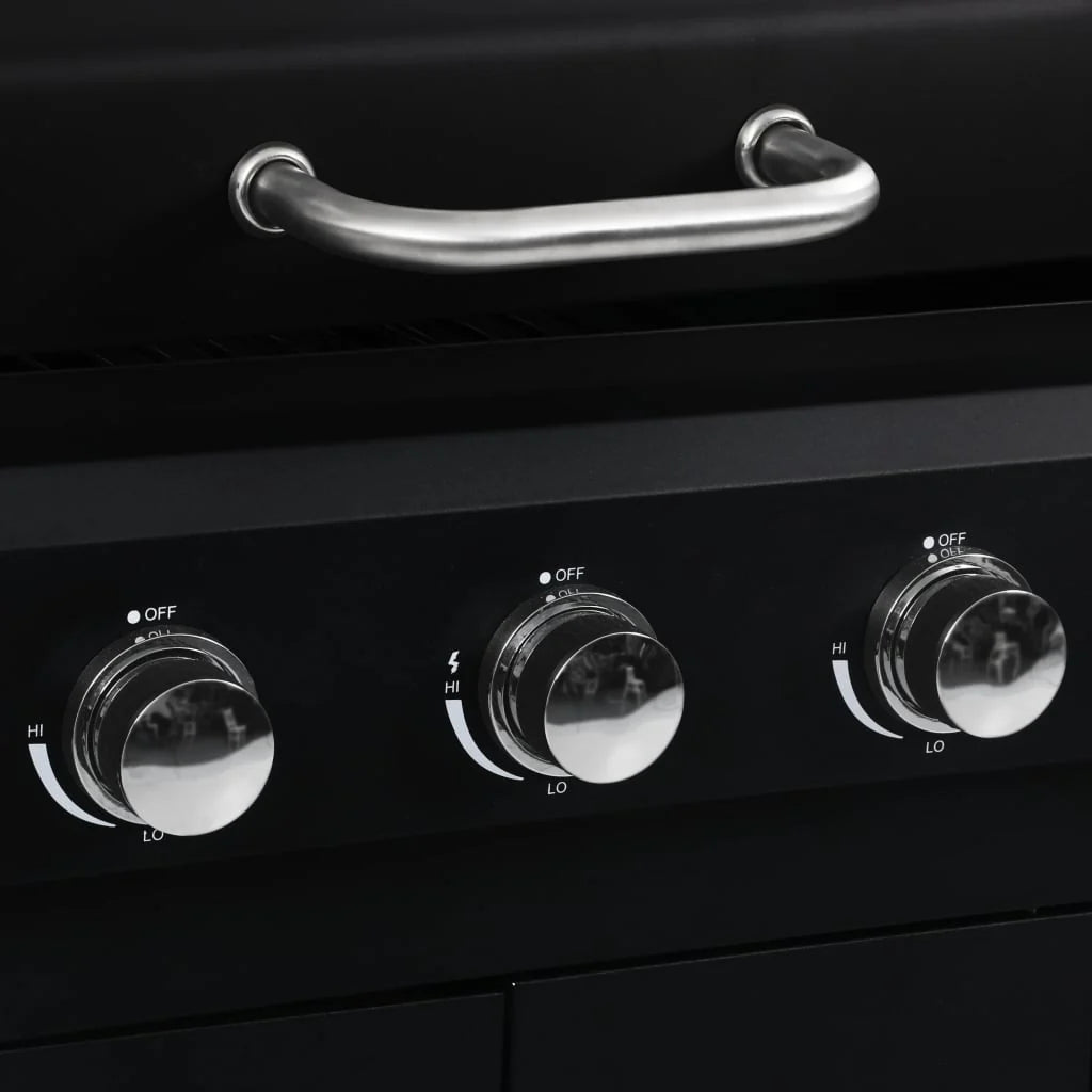 Grill gazowo-węglowy z 3 palnikami V6872
