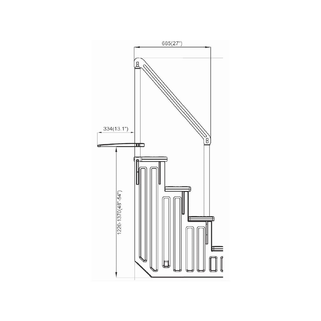 Simple pool ladder