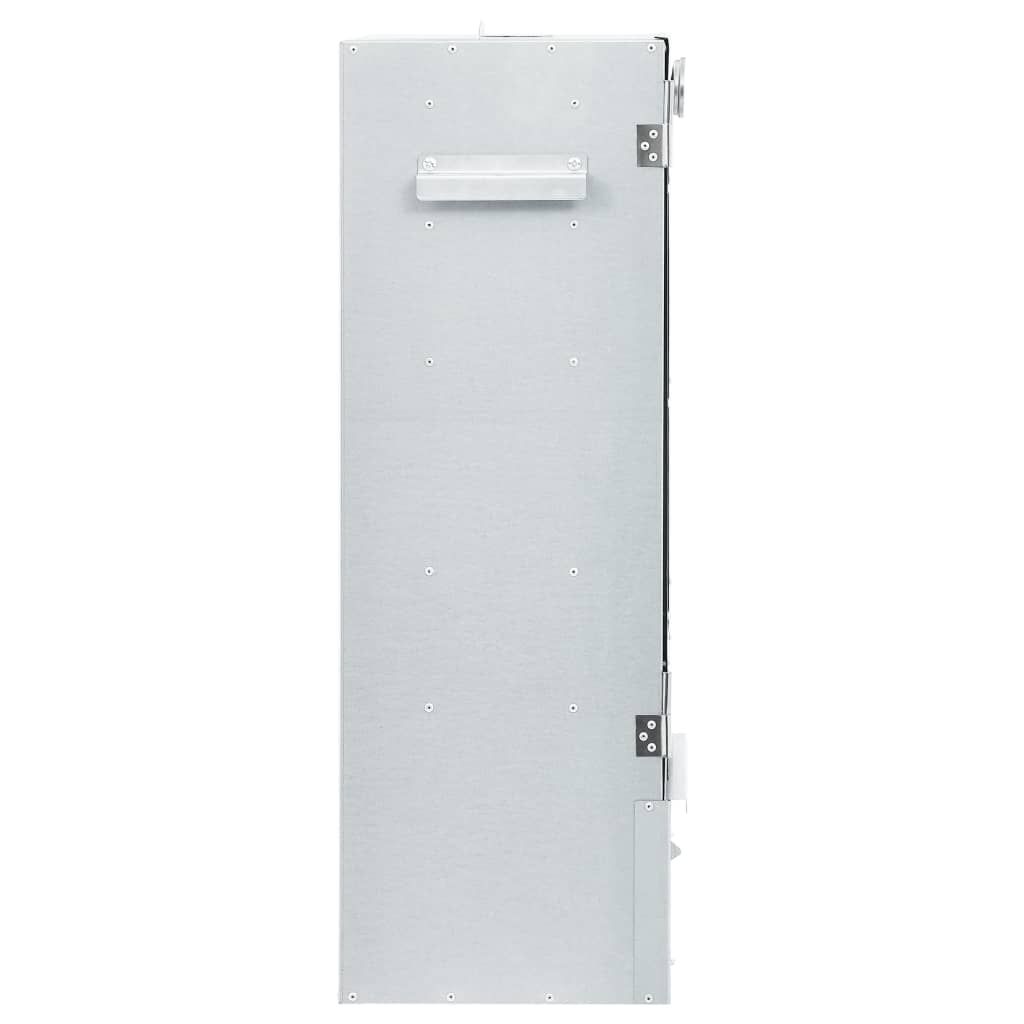 Horno Ahumador Barbacoa 1 Kg De Virutas De Madera 44,5x29x83 Cm Vidaxl