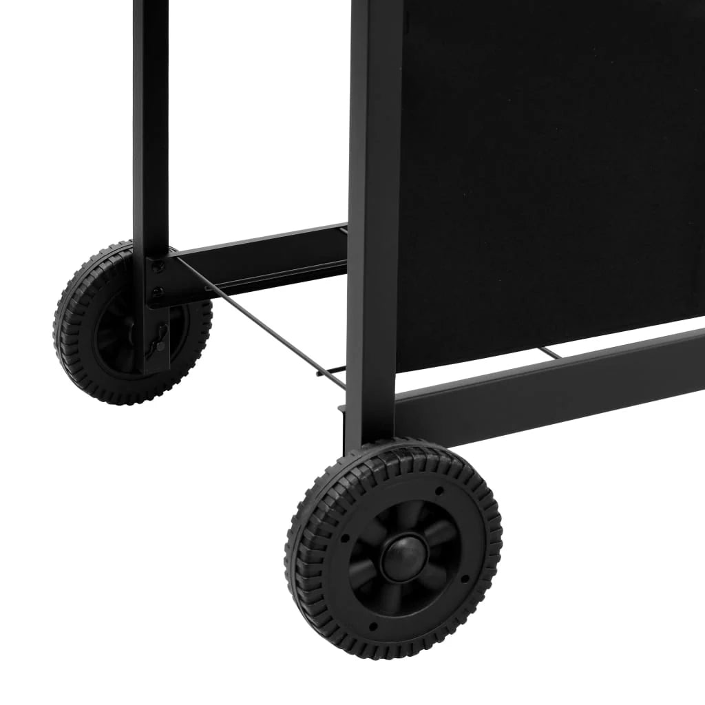 4-burner gas grill, black V0202