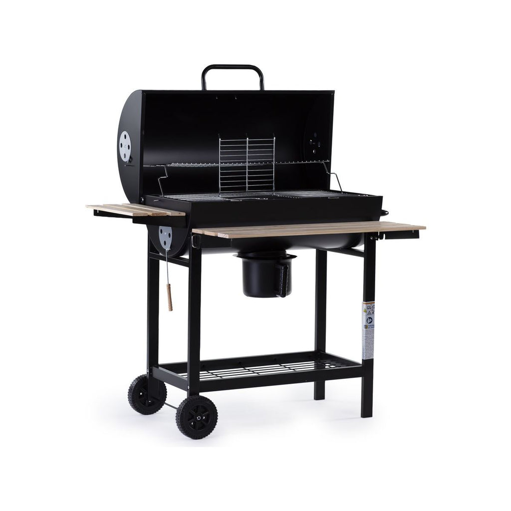 Barbacoa A Carbón "king" - 95 X 63 X 105 Cm - Negro