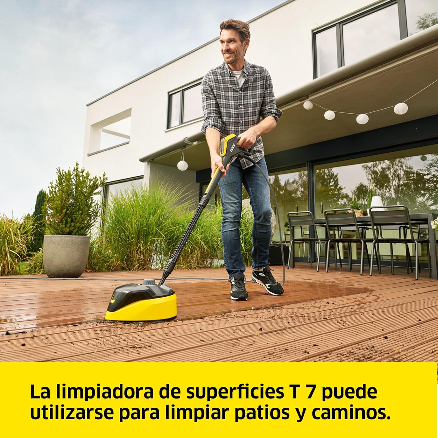 Myjka ciśnieniowa Kärcher K 7 Premium Smart Control Flex Home, ciśnienie: 180 barów, przepływ: 600 l/h, wydajność: 60 m²/h, filtr wody, waga: 18 kg, wąż elastyczny, lanca wielostrumieniowa
