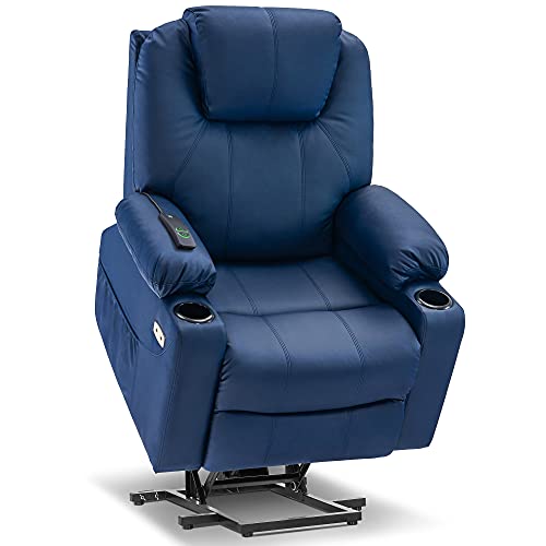 Mcombo electric armchair with massage function and USB charging