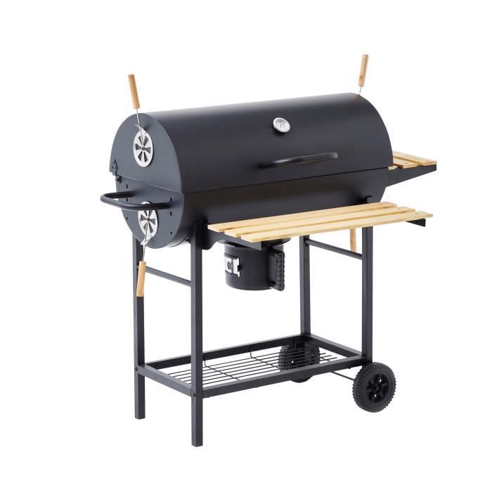 Mike charcoal grill - 71 x 35 cm cooking surface