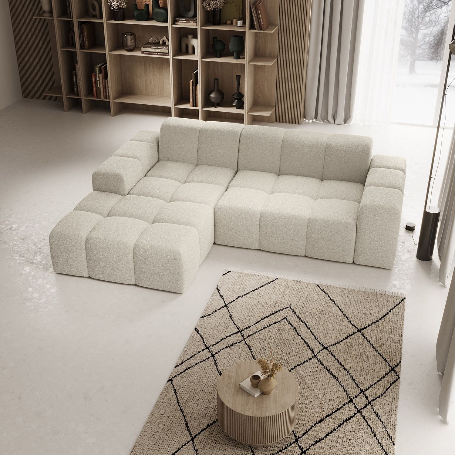 2026 Sofá rinconero Merano – Elegancia moderna y confort excepcional