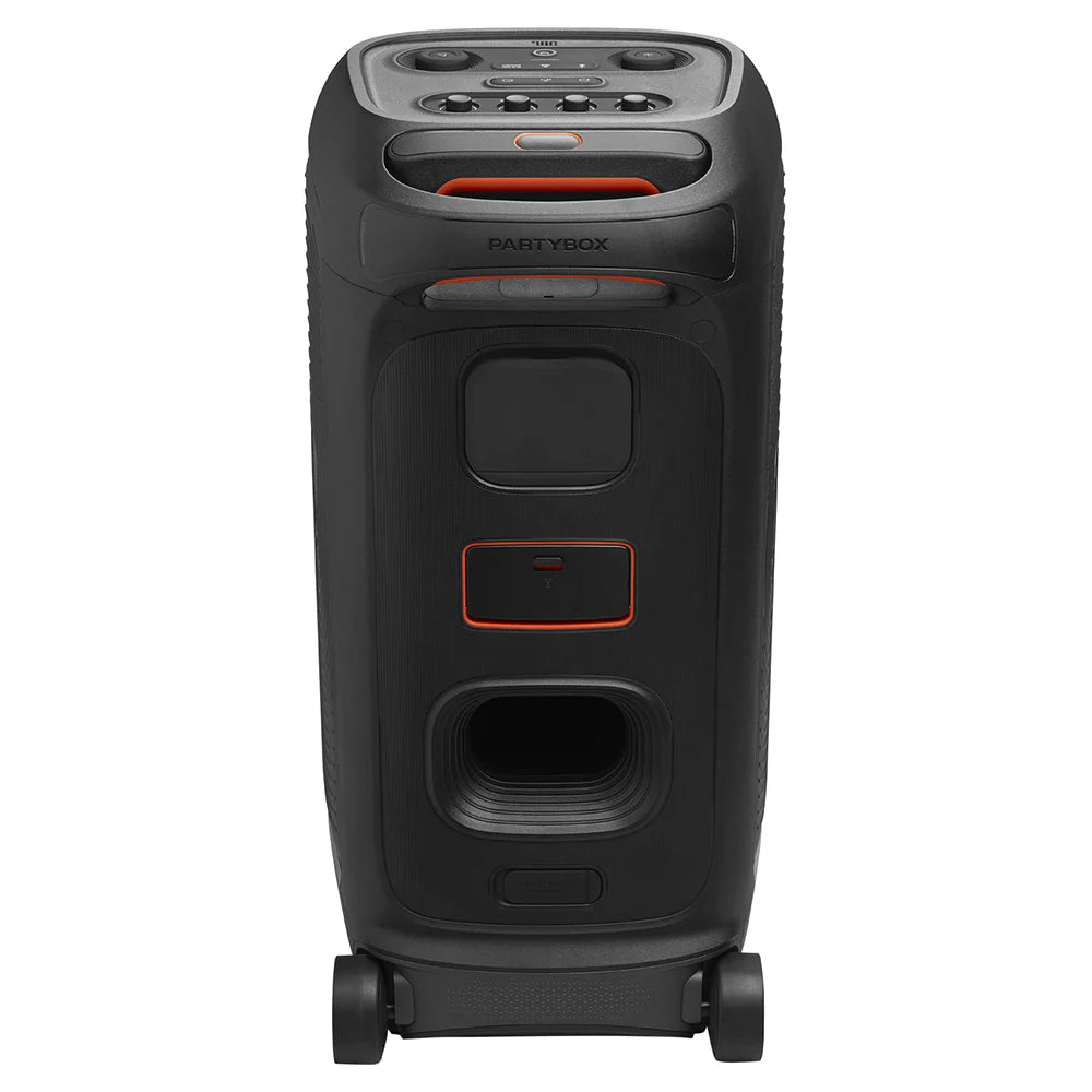 2025 JBL PartyBox Stage 320 przenośny głośnik imprezowy Bluetooth – czarny