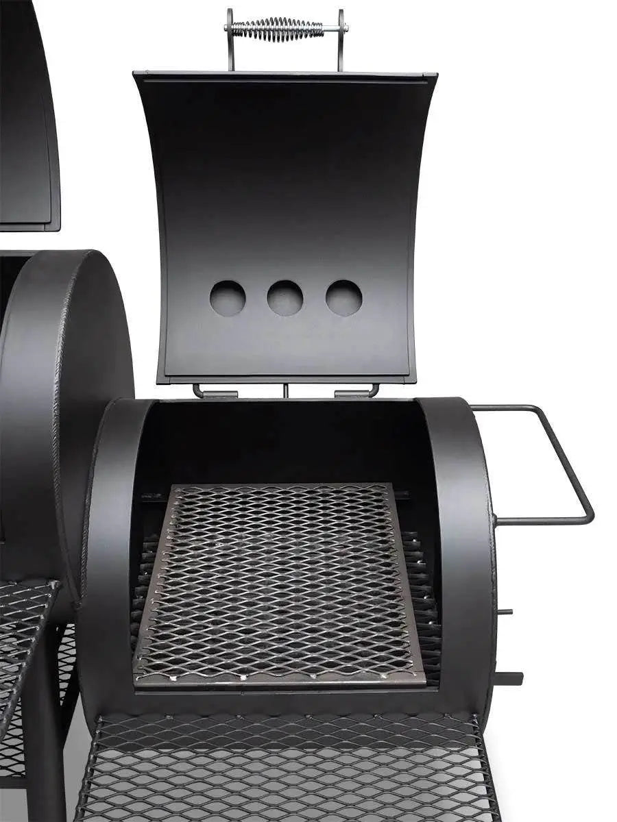 2026 Ahumador Offset Yoder Smokers 24" Durango | Multifuncional para barbacoa al aire libre
