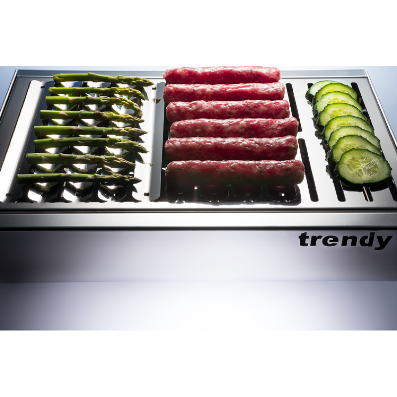 Trendy Portable Stainless Steel Charcoal Grill