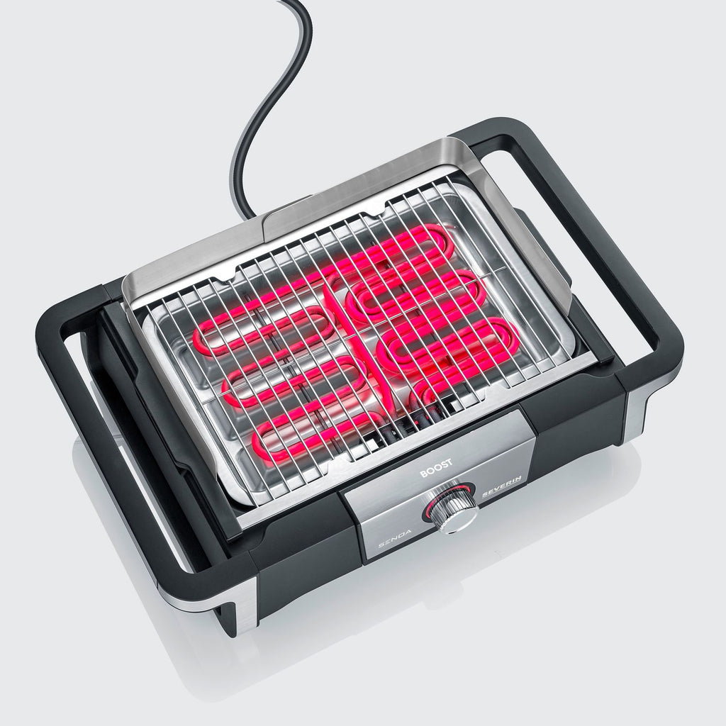 Grill elektryczny Boost Barbecue Black Pg 8113 Severin