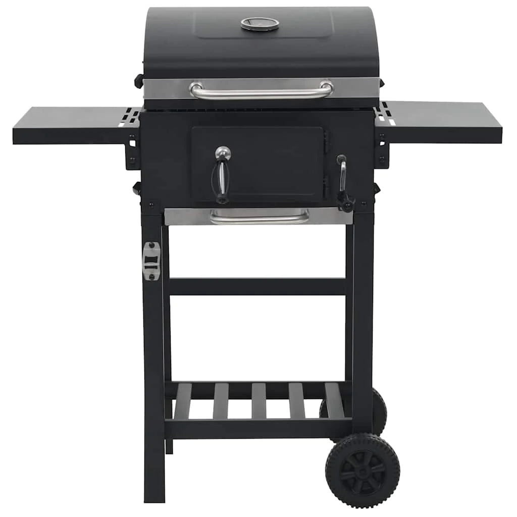 Grill węglowy z czarną dolną półką v6900