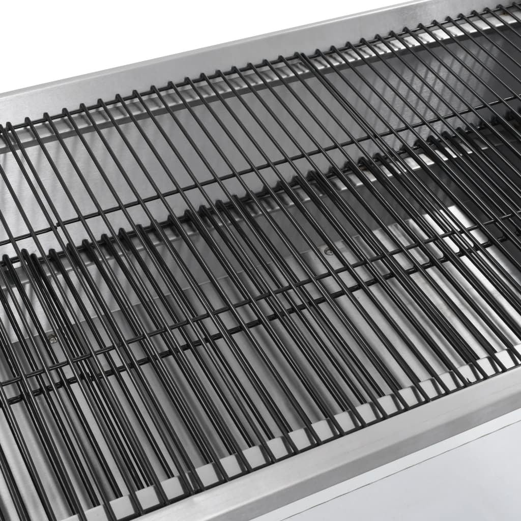 Vidaxl grill with a rotisserie and an electric motor