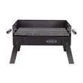 Portable Cofan Charcoal Barbecue | Chrome-plated Steel Barbecue | Foldable Barbecue | With Side Handles | Perfect for Camping, Garden, and Patio | Dimensions: 45.5 x 34.5 x 31.5 cm
