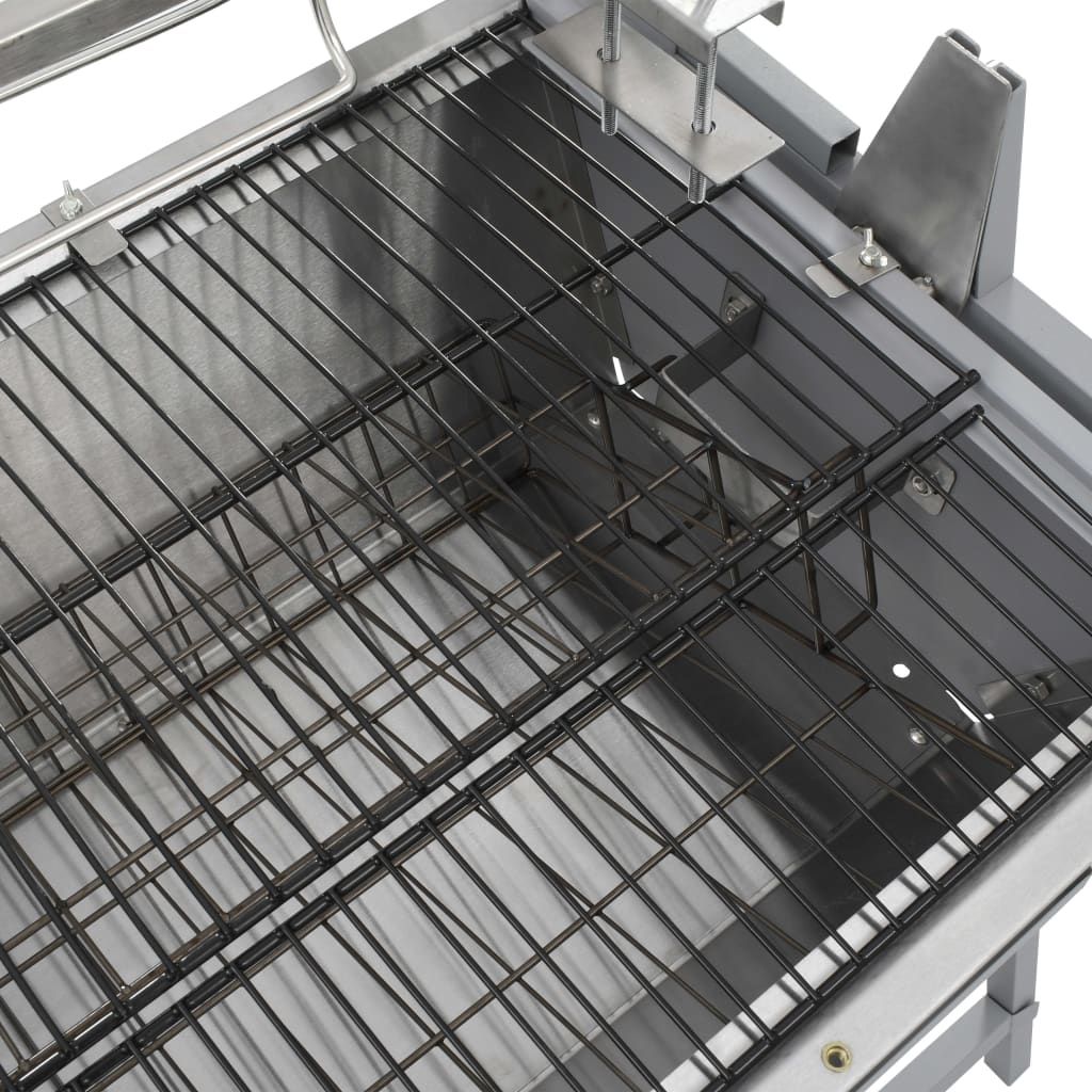 Vidaxl Żeliwny i stalowy grill