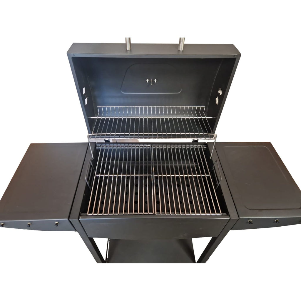 XXL Charcoal Grill with Lid and Wheels Elecsan BQ112