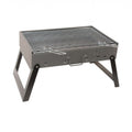 Flores Cortes - 33736 - Portable folding charcoal and firewood barbecue