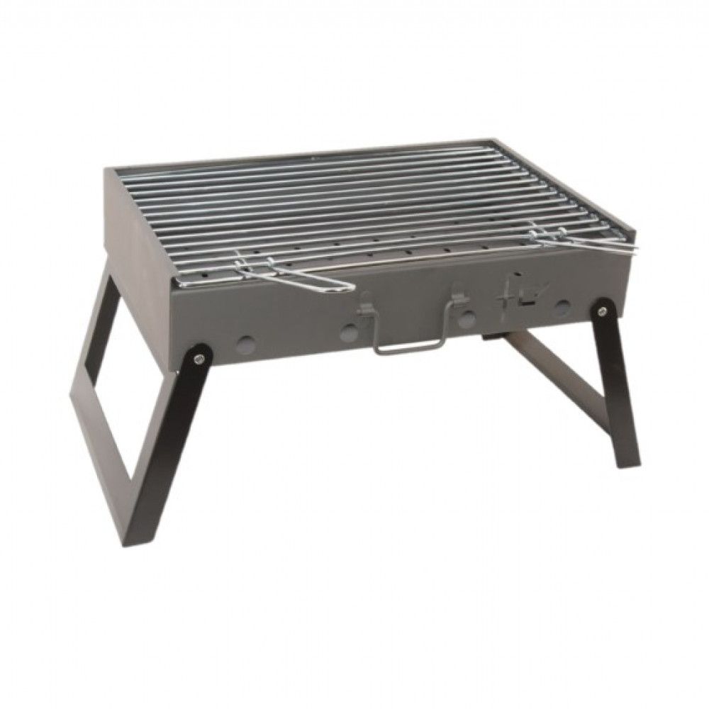 Flores Cortes - 33736 - Portable folding charcoal and firewood barbecue