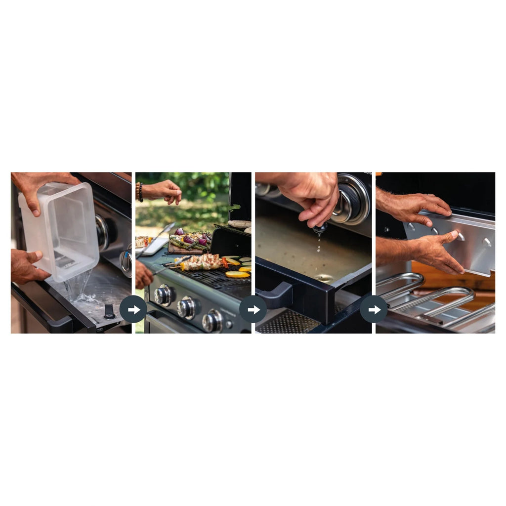 Grill gazowy Premium Series S, 4-palnikowy